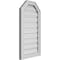 Ekena Millwork Octagonal Top Surface Mount PVC Gable Vent w/ 2"W x 1-1/2"P Brickmould Frame, 16"W x 30"H GVPOT16X3002SF - alternate 4